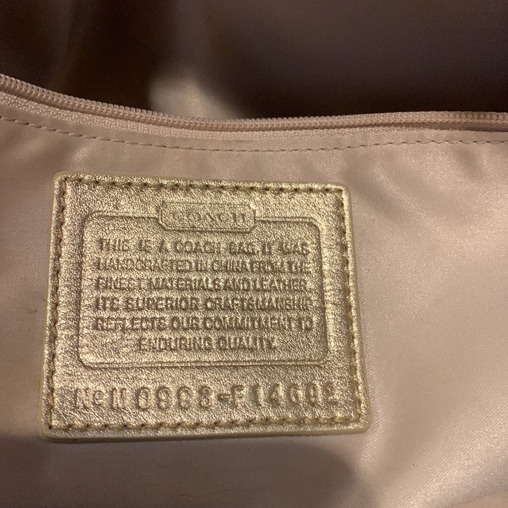 Gold Coach Bag - Picture 3 of 6